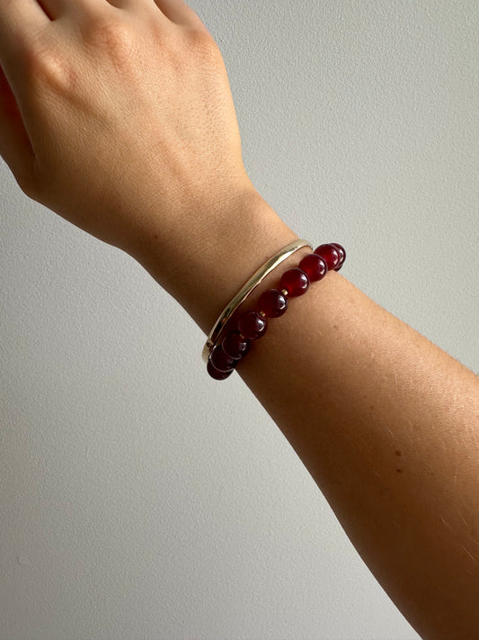 Dark Cherry Bracelet