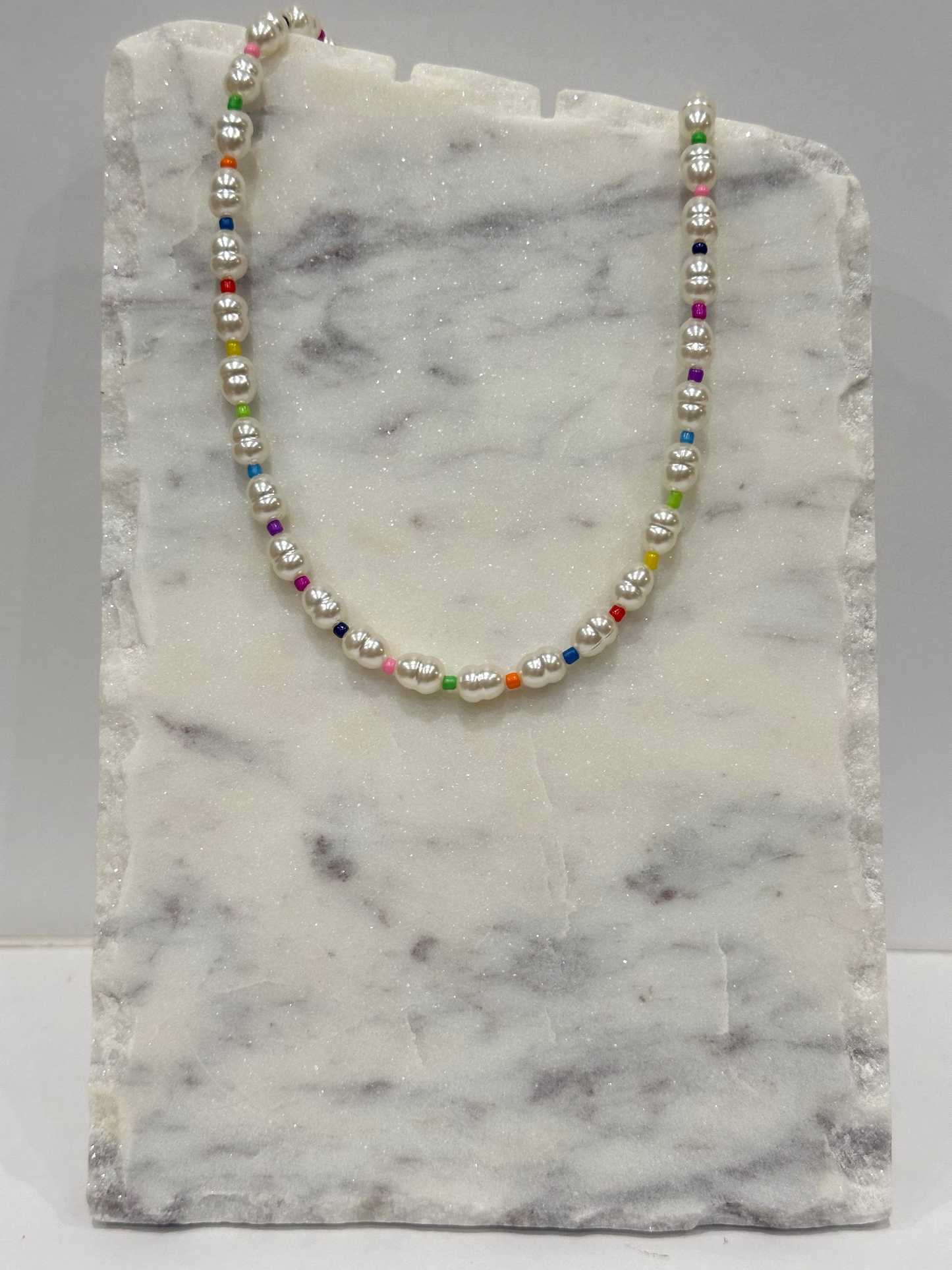 Confetti Pearl Necklace