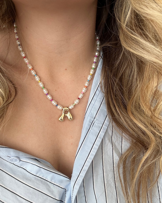 Confetti Pearl Necklace