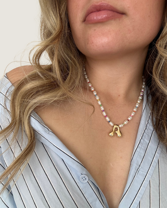 Confetti Pearl Necklace