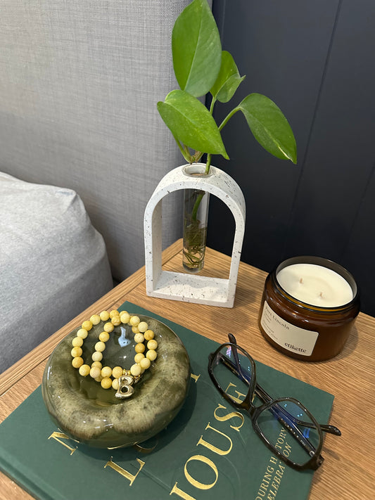 Olive Ceramic Dish