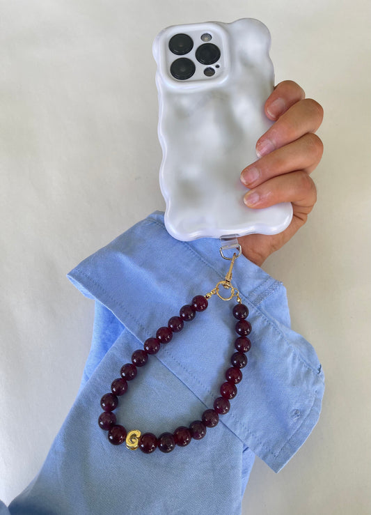 Cherry Phone Wrist Strap